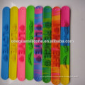 Custom silicone slap bracelet,Repellent Silicone Slap wristband